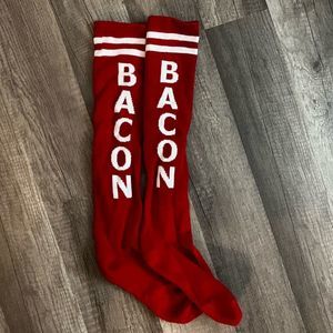 Novelty Bacon Socks